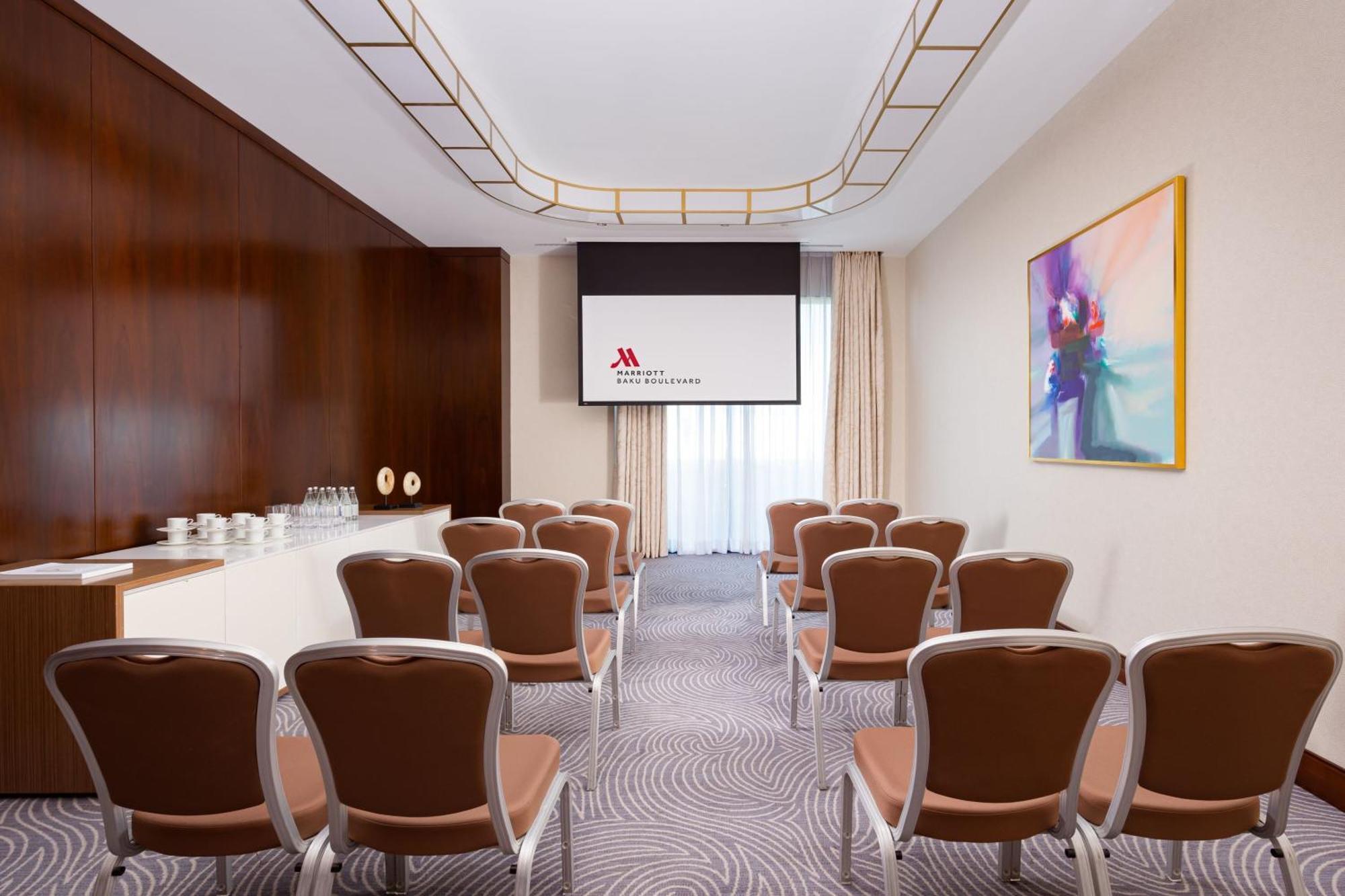 Baku Marriott Hotel Boulevard エクステリア 写真 Meeting room