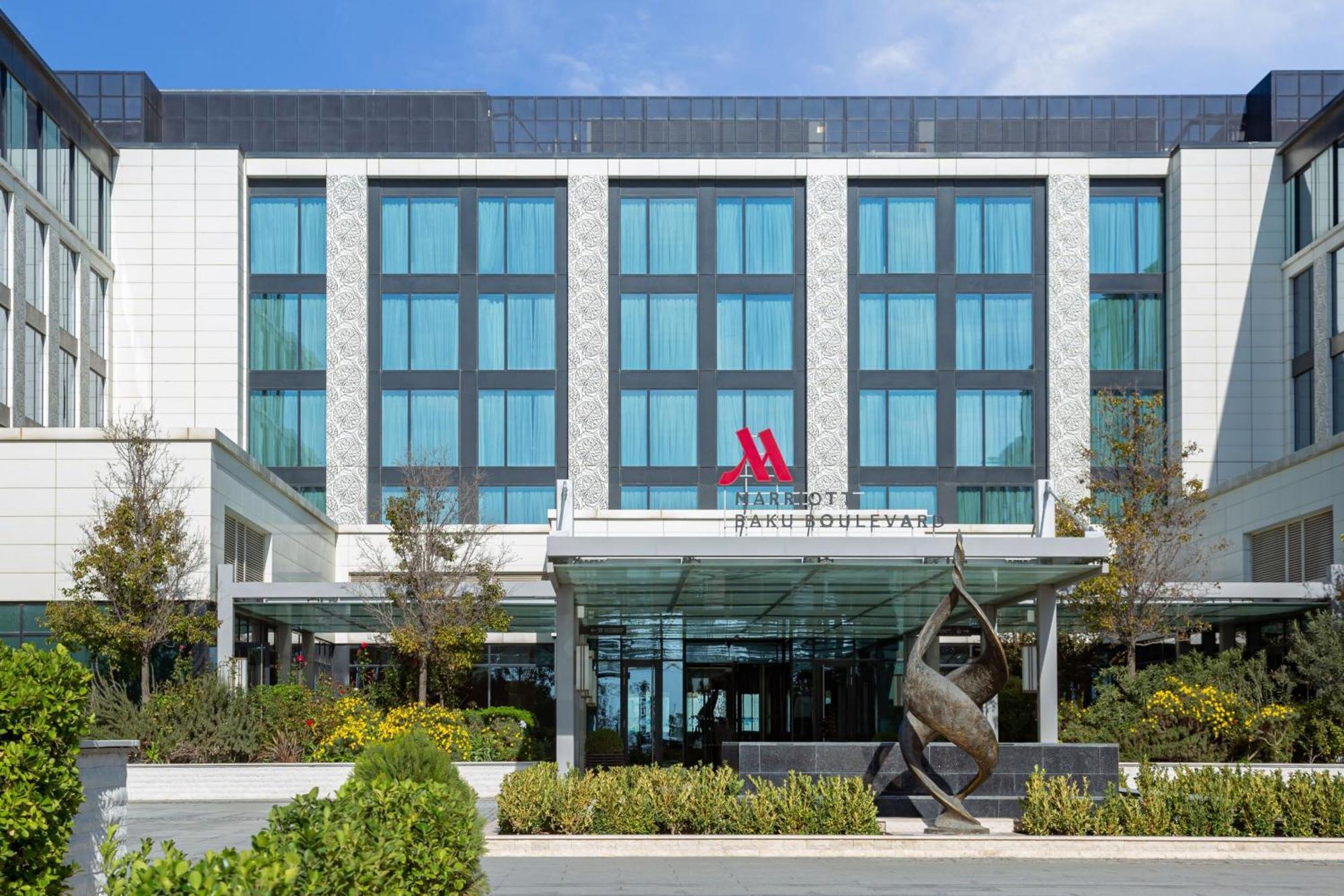 Baku Marriott Hotel Boulevard エクステリア 写真 The hotel in 2019