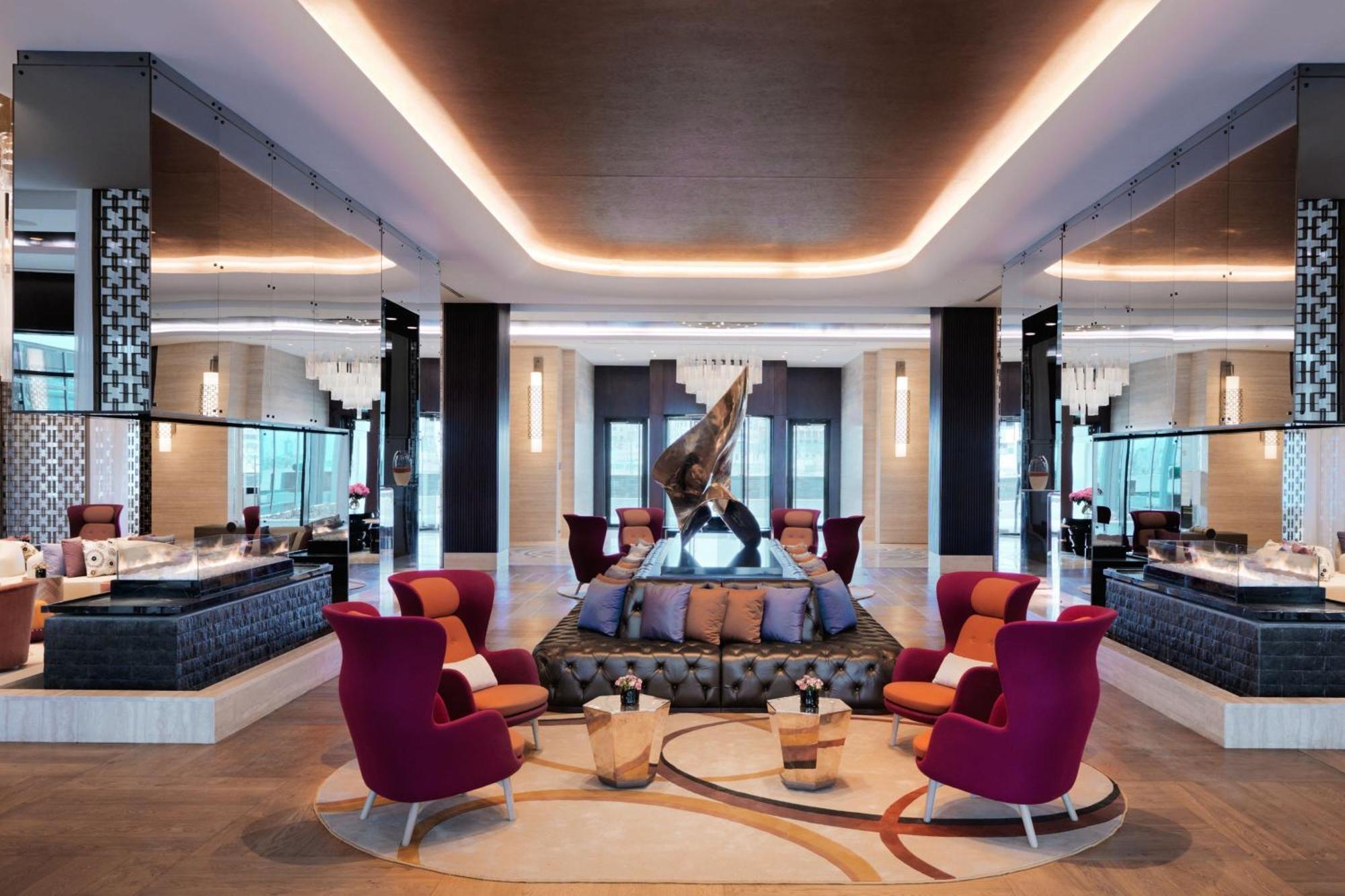 Baku Marriott Hotel Boulevard エクステリア 写真 The lobby of the hotel