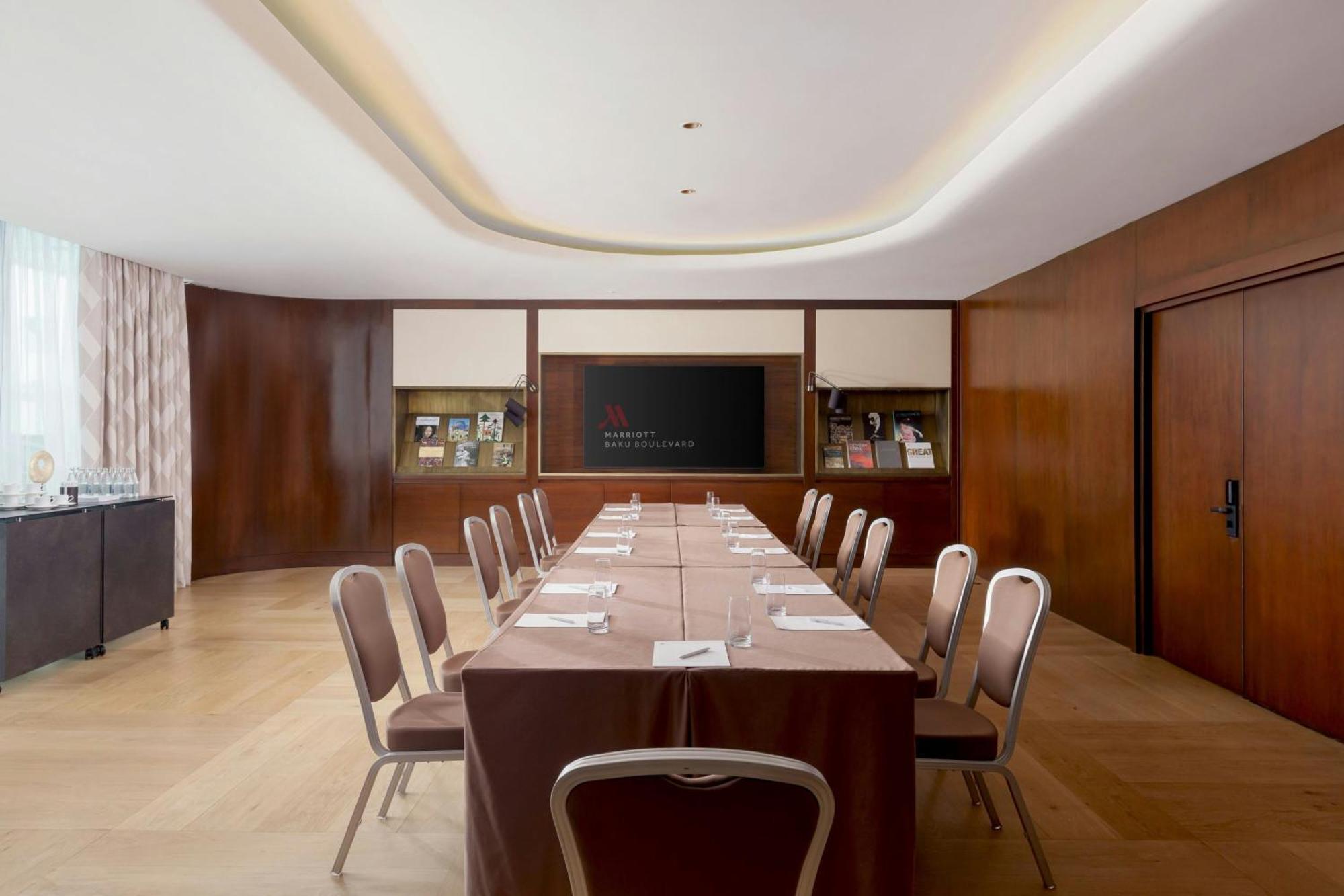 Baku Marriott Hotel Boulevard エクステリア 写真 Meeting room